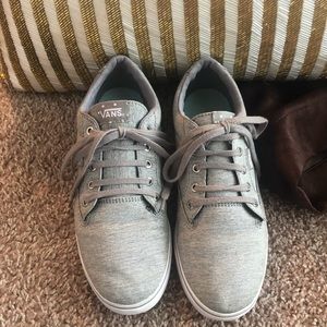 Gray Vans with Polka Dots